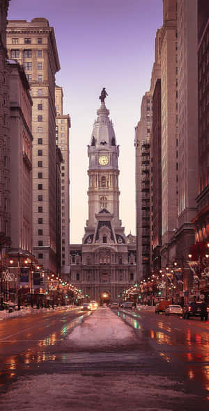 Philadelphia Cityscapes At Night Wallpaper