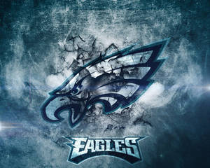 Philadelphia Eagles On The Wall Wallpaper