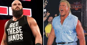 Photo Edit Of Sid Vicious And Braun Strowman Wallpaper