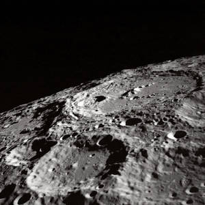 Photo Of Moon Surface Wallpaper
