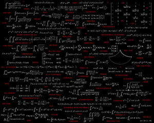 Physics Equation Illustration Wallpaper
