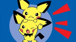 Pichu Bros Fighting Wallpaper