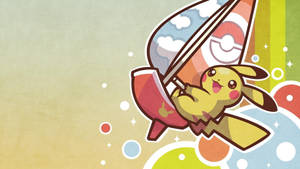 Pichu Sailing Wallpaper