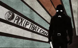 Pick Up That Can - Cover Art Wallpaper