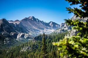 Picturesque Scenery At Rocky Mountain National Park Wallpaper