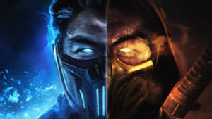 Piercing Mortal Kombat Scorpion Vs Sub Zero Wallpaper