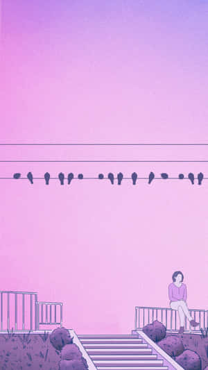 Pink Aesthetic: Adopt A Kawaii Phone Wallpaper