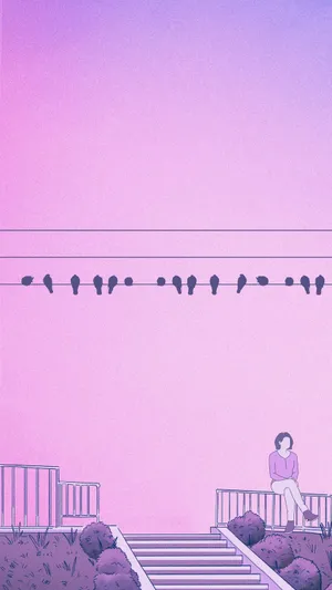 Pink Aesthetic: Adopt A Kawaii Phone Wallpaper