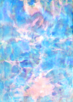 Pink And Blue Tie Dye Clouds Art Wallpaper