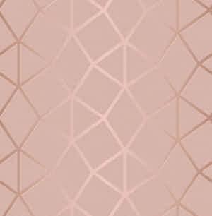 Pink And Gold Bliss Wallpaper