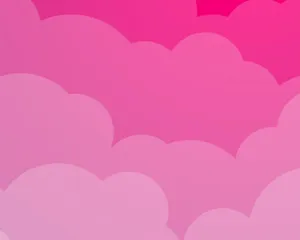 Pink And Purple Clouds On A Pink Background Wallpaper