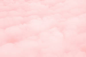 Pink Clouds Pastel Desktop Wallpaper