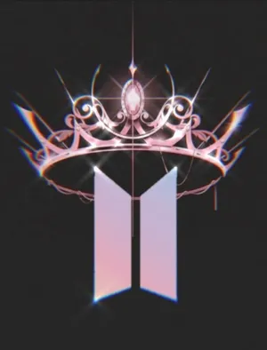 Pink Crown Bts Army Girl Wallpaper