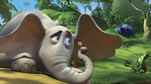 Pink Flower Horton Hears A Who Wallpaper