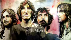Pink Floyd 4k Colorful Painting Wallpaper