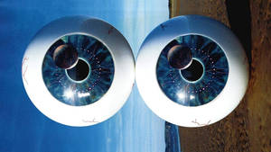 Pink Floyd 4k Pulse Two Eyes On Desert Wallpaper