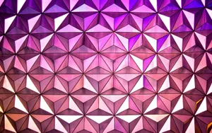Pink Glow Epcot Wallpaper