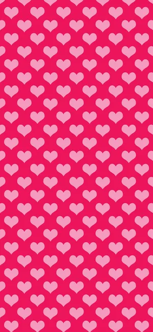 Pink Heart Iphone Wallpaper Wallpaper