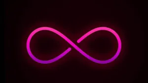Pink Infinity Symbol Wallpaper
