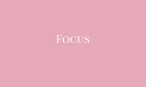 Pink Laptop Focus Wallpaper