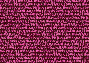Pink Louis Vuitton Pattern For Brands Wallpaper
