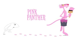 Pink Pantherand The Little Man Chase Wallpaper