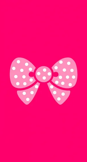 Pink Ribbon Pretty Phone Wallpaper