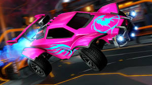 Pink Rocket League Car 2k Wallpaper