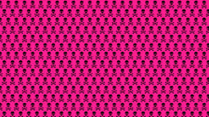Pink Skull - A Uniquely Unique Symbol Wallpaper