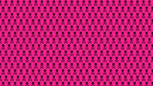 Pink Skull - A Uniquely Unique Symbol Wallpaper