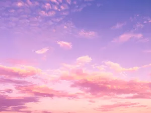 Pink Sunset Sky Wallpaper