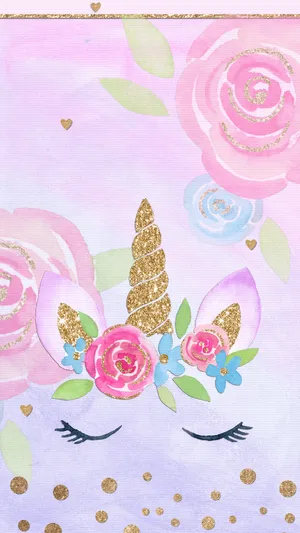 Pink Unicorn 900 X 1600 Wallpaper