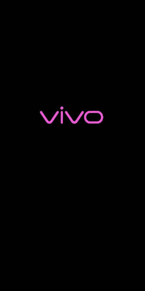 Pink Vivo Logo Dark Wallpaper