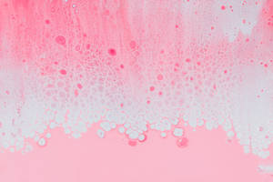 Pink Wall With Textured Paint Wallpaper