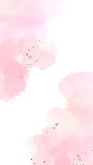 Pink Watercolor Background Wallpaper