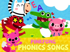 Pinkfong Phonics Songs Cover Wallpaper