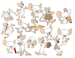 Pinky And The Brain Cute Cartoon Wallpaper