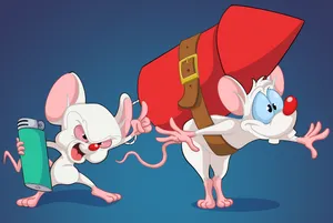 Pinky And The Brain Naughty Art Wallpaper