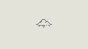 Pixel Cloud Minimalist Aesthetic Laptop Wallpaper