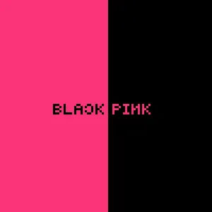 Pixelated Blackpink Logo Wallpaper