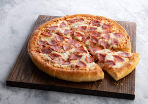 Pizza Hut Cheese Ham Pizza Wallpaper