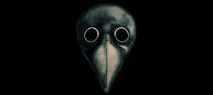 Plague Doctor Mask Dark Background.jpg Wallpaper