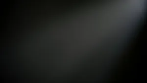 Plain Black Desktop With A Light Wallpaper