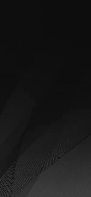 Plain Black Iphone White Petals Wallpaper