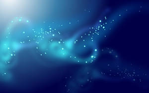 Plain Blue Magic Dust Wallpaper