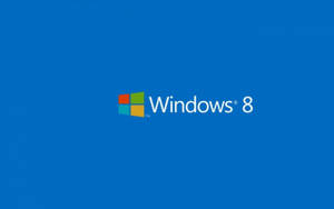 Plain Blue Windows 8 Wallpaper