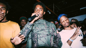 Playboi Carti And Friends Celebrate A Successful Year Wallpaper