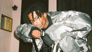 Playboi Carti Looking Cool And Laid Back. Wallpaper