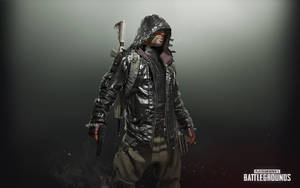 Playerunknown's Battlegrounds Armed Man In Hoodie Wallpaper