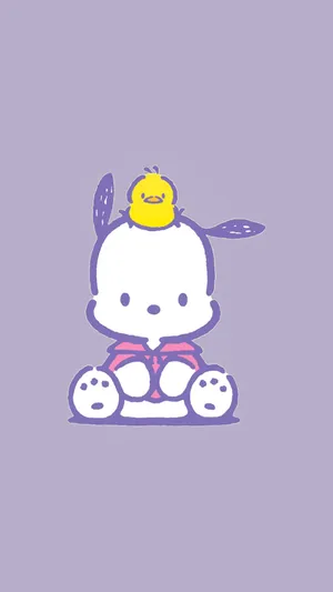 Pochacco With Pi-chan Wallpaper